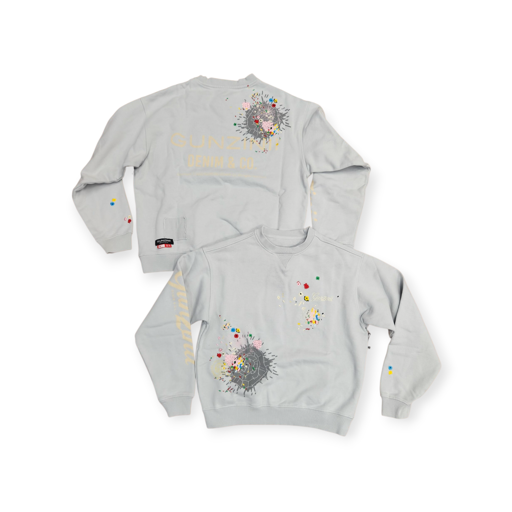 Gunzini Web Splash Sweatshirt Clay | Caps of Raleigh