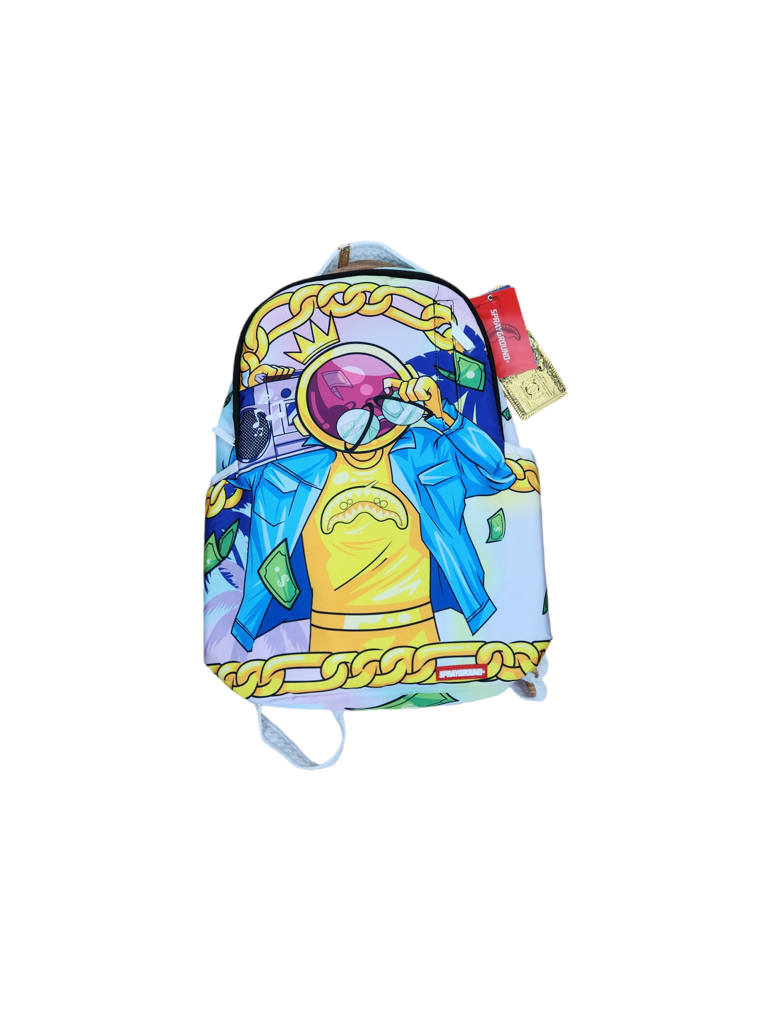 Gold top astronaut sprayground
